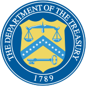 Department of the Treasury logo